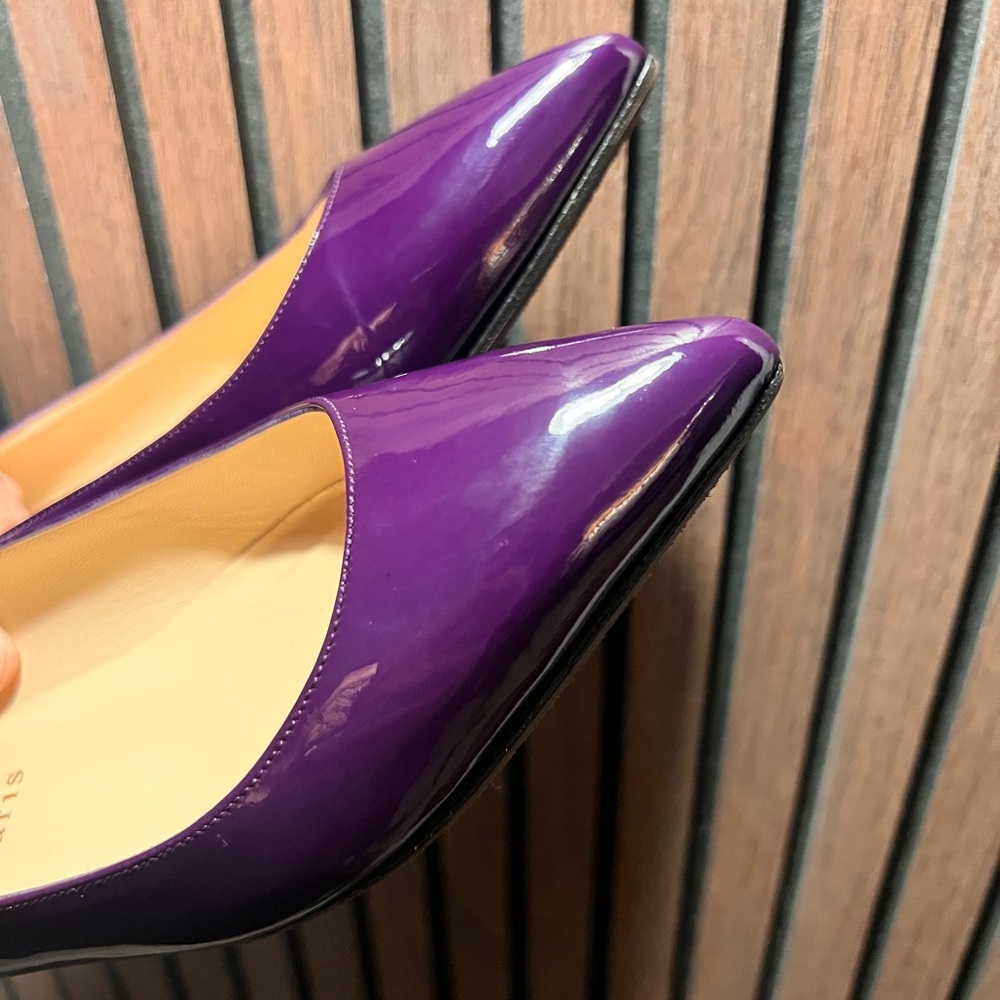 Christian Louboutin Purple Flats - Picture 9 of 11